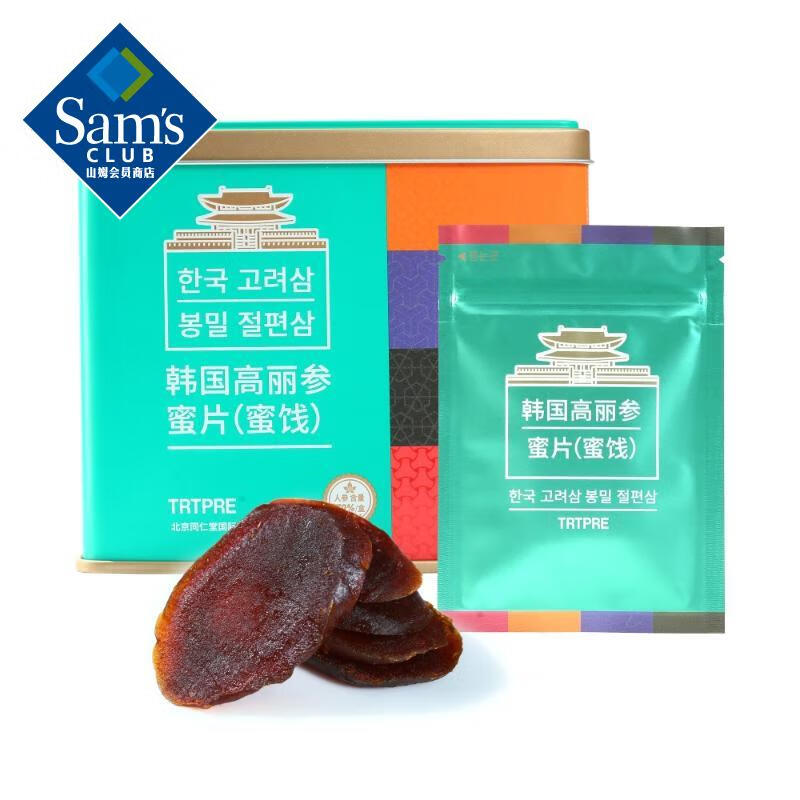 Sam’s高丽参蜜片蜜饯10克*20袋